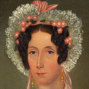 19th-Century English School Portrait Of A Lady