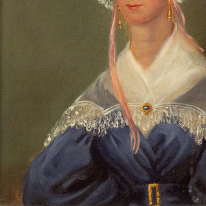 19th-Century English School Portrait Of A Lady
