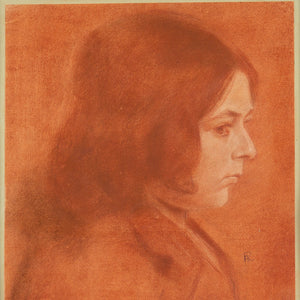 Friedrich August Von Kaulbach, Portrait Study Of A Girl