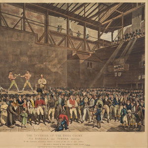 Charles Turner After T Blake, The Interior Of The Fives Court