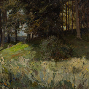 Carlo Hornung Jensen, Woodland With Distant View