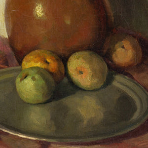 J W Schonnevelt Buchner, Still Life With Jug &amp; Apples