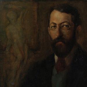 Early 20th-Century German School, Portrait Of Anton Müller-Wischin