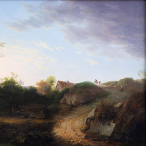 19th-Century Dutch School Landscape With Shepherds