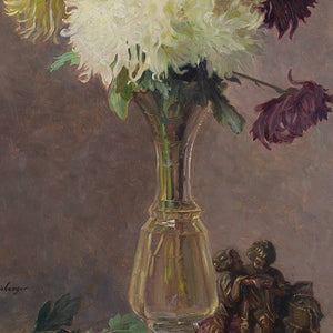Ella Wetzko-Ehrenberger, Still Life With Chrysanthemums