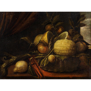 17th-Century Italian School Still Life With Fruit