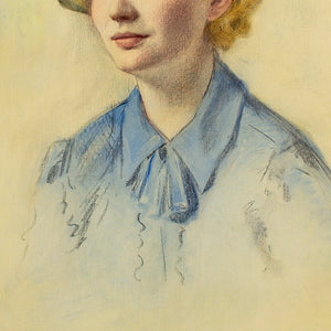 Bror Kronstrand, Portrait Of Brita Söderberg