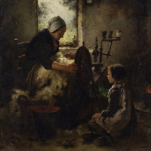 Johannes Weiland, An Afternoon Of Spinning Yarn