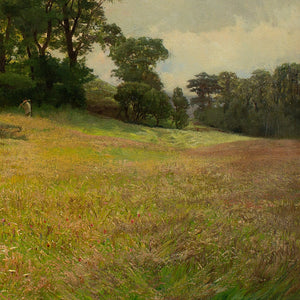 Harry Percy Hain Friswell, Landscape With Wildflower Meadow