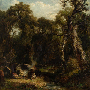 Frederick Henry Henshaw, A Gypsy Encampment