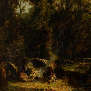 Frederick Henry Henshaw, A Gypsy Encampment