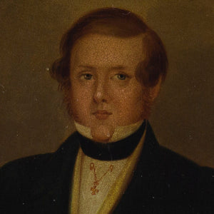 19th-Century Miniature Portrait Of Henry Jones