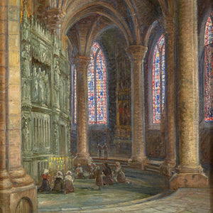 Carl Budtz-Mølle, Church Interior