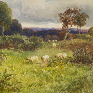 Thomas Pyne, Summer Landscape With Sheep