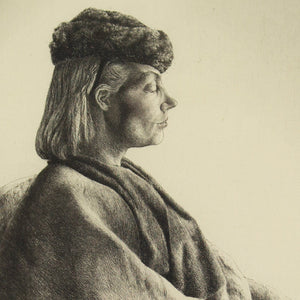 Stig Asberg, Portrait Of Lisa Åsberg, The Artist’s Wife