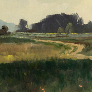 Peter Eichhorn, Landscape With Meadow & Distant Hills