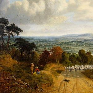 George William Mote, View Of Enfield Town