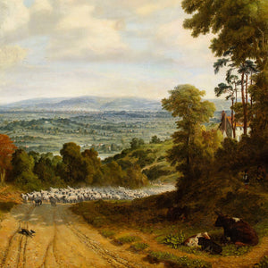 George William Mote, View Of Enfield Town