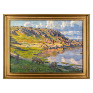 Carl Budtz-Mølle, Afternoon Sun, The Silver Cliffs At Melsted