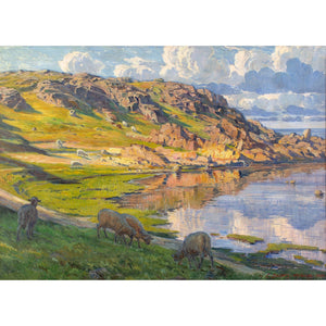 Carl Budtz-Mølle, Afternoon Sun, The Silver Cliffs At Melsted