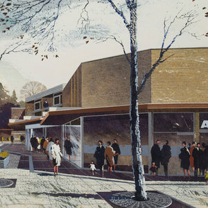 1960s British School Architectural Drawing