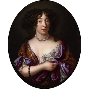 Henri Gascar, Portrait Of Louise De Kerouaille, Duchess Of Portsmouth