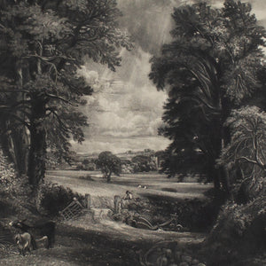 David Lucas, After John Constable, The Cornfield