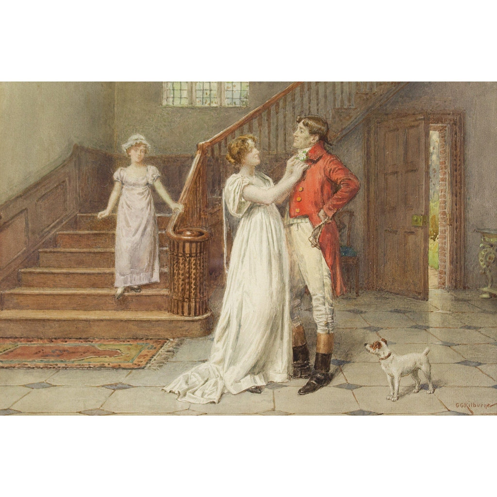 George Goodwin Kilburne, The Finishing Touch