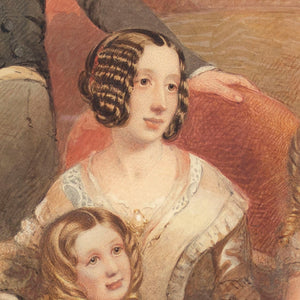 Frederick Cruickshank (Attributed), Portrait Of A Family