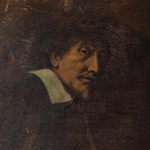 19th-Century Portrait Of A 17th-Century Gentleman In A Hat