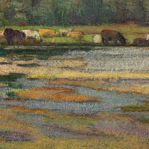 Georgio Aicardi, Cattle Grazing By A River