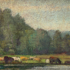 Georgio Aicardi, Cattle Grazing By A River