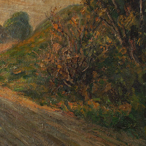 Michel Bang-Sorensen, Rural View With Winding Track