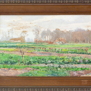 Victor Wagemaekers, Open View With Country Dwellings
