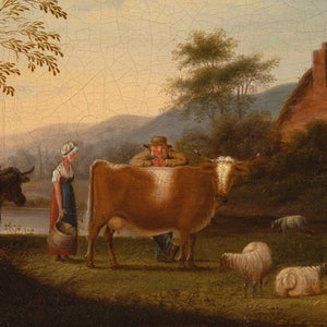 Early 19th-Century English School, On The Farm