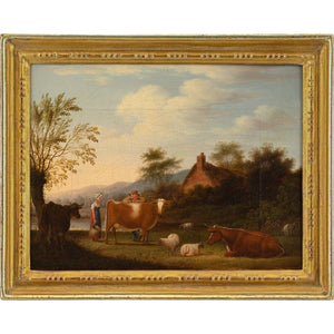 Early 19th-Century English School, On The Farm