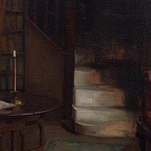 Early 20th-Century Interior Scene With Table