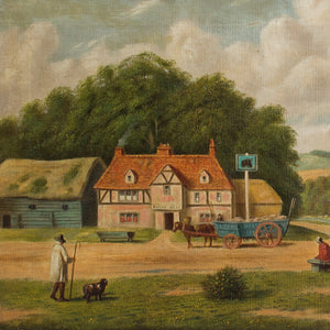 Provincial English Folk Art Scene, The Bull's Head