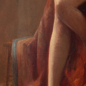 Sidney Byers, Portrait Of A Standing Nude