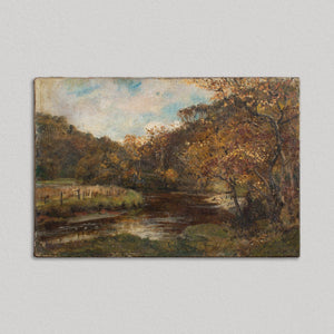 English School Landscape With River