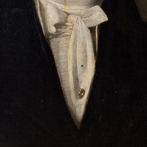 19th-Century Danish School Portrait Of A Dashing Gentleman