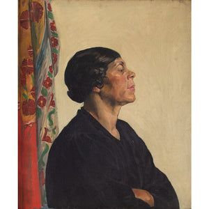 Phillipe De Rougemont, Portrait Of A Woman With Folded Arms