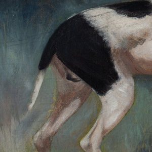 19th-Century French School Study Of A Dog