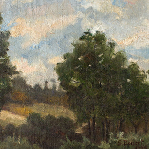 French School Impressionistic Wooded Landscape