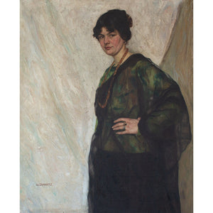 Wilhelm Gdanietz, Portrait Of A Spanish Woman
