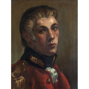 19th-Century Portrait Of An Officer In Uniform