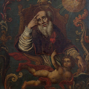 After Gottfried Bernhard Goz, Saint Augustine
