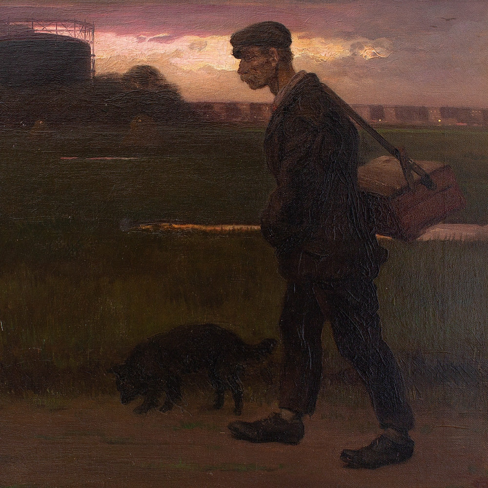 Reserved - Albert Pieter Hahn, On The Way To Work
