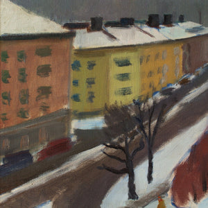 Sigvard Holmquist, Winter Landscape At Mariedalsvägen