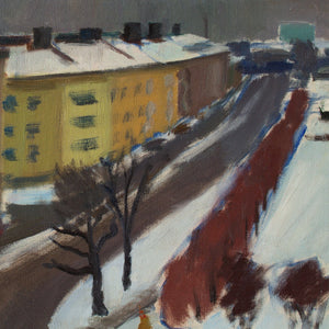 Sigvard Holmquist, Winter Landscape At Mariedalsvägen